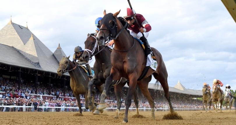 Dornoch Wins the Belmont Stakes