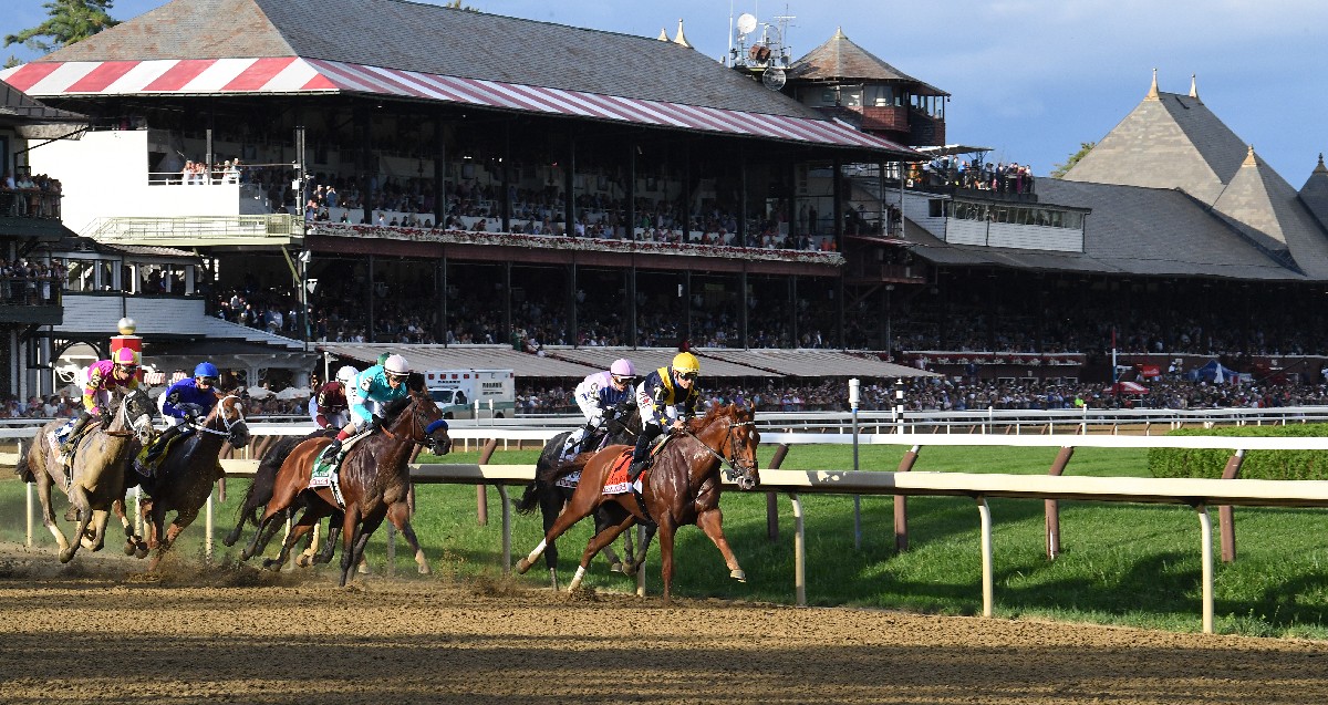 Governor Hochul the 2024 Belmont Stakes to the Saratoga Race